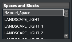 AutoCAD Spaces and Blocks