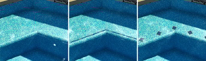 Steps and Benches Trim Tile Options