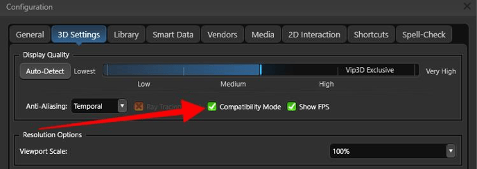 Compatibility Mode Option