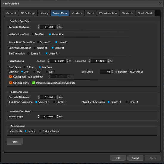 Config Smart Data