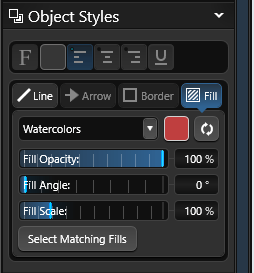 Construction Markup Fill Styles