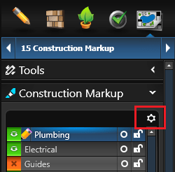 Construction Markup Settings