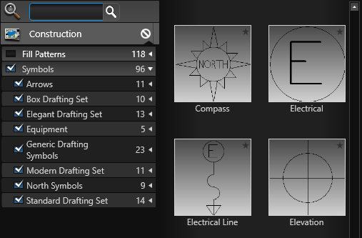 Construction Markup Symbols