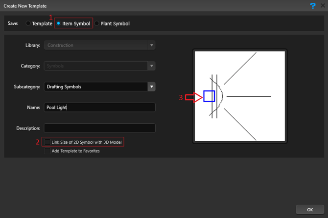 Custom Symbol Link Size