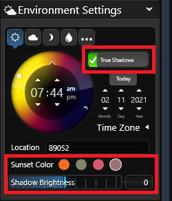 Enviromental Settings
