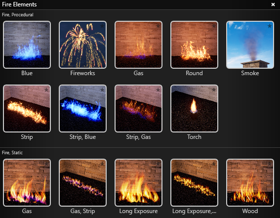 Fire Elements Library