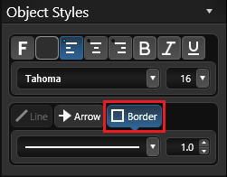 Font Styles & Object Modification