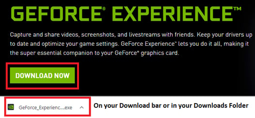 Geforce experience download