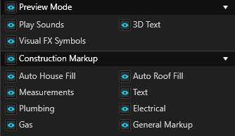 Hide Unhide Preview Construction