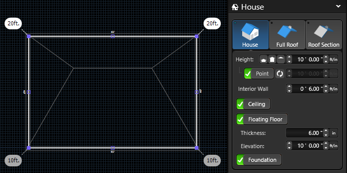 House Point Height-1