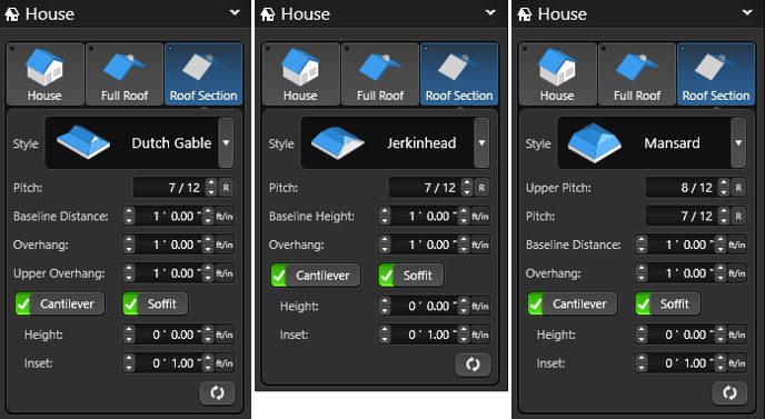 House Roof Section_Styles