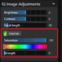 Create Presentation Image Adjustment