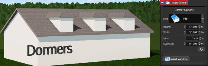 Insert Dormer