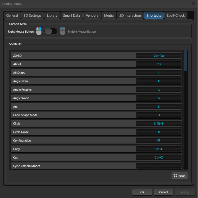 Keyboard Shortcuts