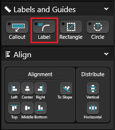 Labels Guides and Align Label