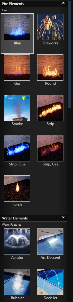 Library Fire Elements