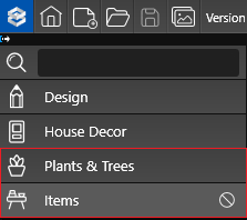 Library Plants Items