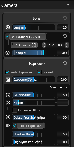 Lighting_Camera Exposure