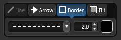 Markup Border Style