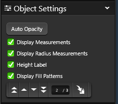 Markup Object Setting