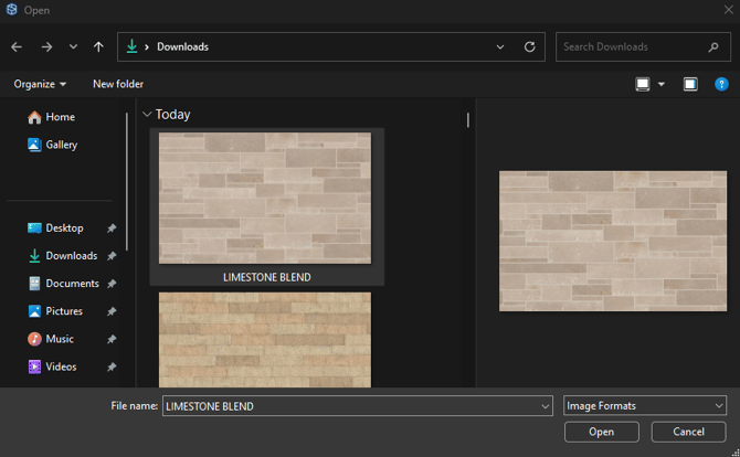 Materials Base Import