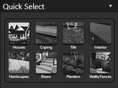 Materials Library_Quick Select
