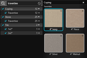 Materials Library_Search Bar