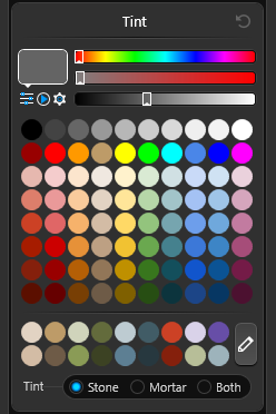 Materials Tint