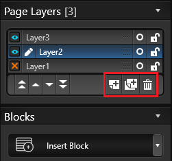 Page Layout Layer Add Remove