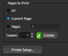 Pages to Print