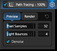 Path Tracing Preview