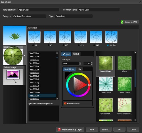 Plants Custom Symbols