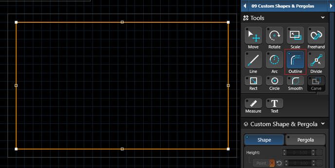 Pool Cover Outline