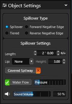 Pool Spillover Settings