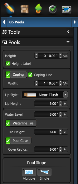 Pool Stage Options