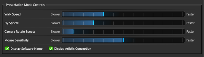 Presentation Controls F7
