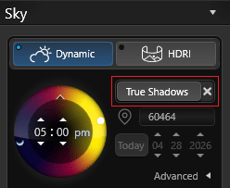 Presentation True Shadows Off