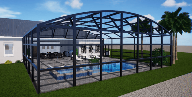 Screen Room Custom Shapes