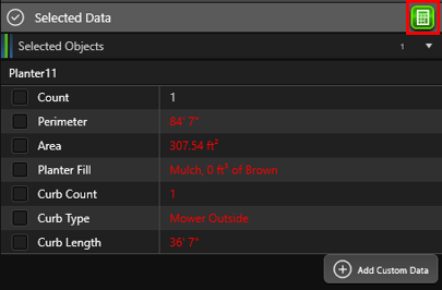 Selected Data_Menu_2