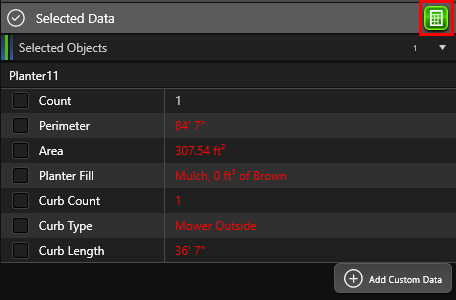 Selected Data_Menu_2