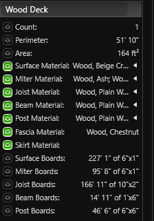 Smart Data Wood Deck