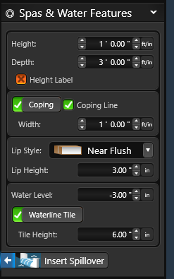 Spa Stage Options
