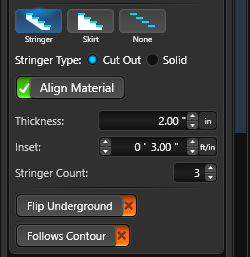 Timber Stringer Options Version 2: Hardscapes & Wood Decks
