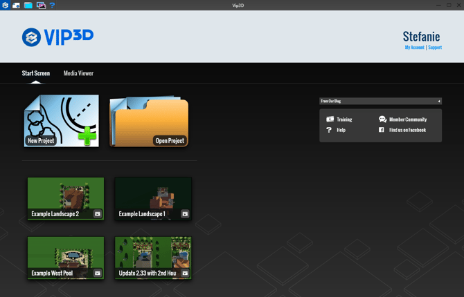 Start-Screen