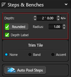 Step Stage Options