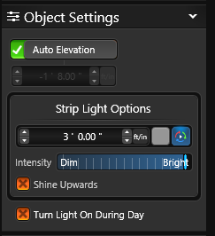 Strip Lights Options