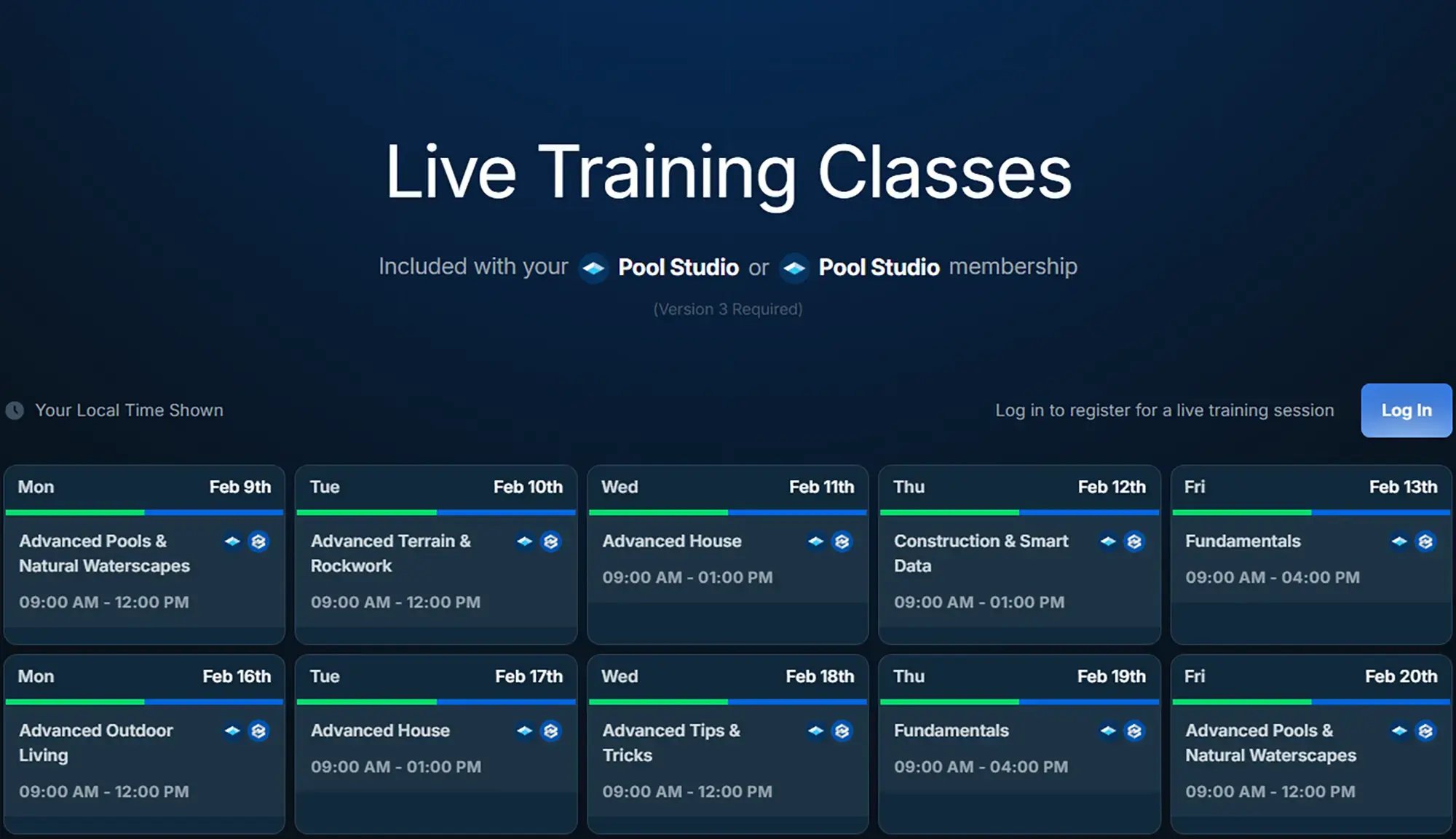 Live-Training-Pool-Studio-Vip3D-pool-and-landscape-design-software-calendar-image