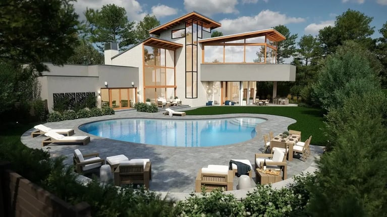Vip3d-design-software-luxury-backyard-freeform-pool-lounge-chairs-modern-home