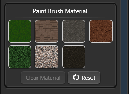 Terrain Paint Brush Material