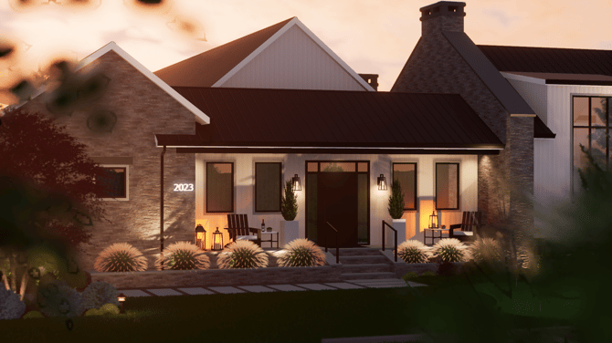 Text FX House Numbers